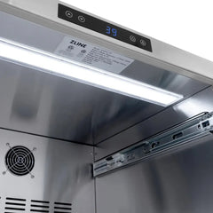 ZLINE 24 in. Touchstone 168 Can Outdoor-Rated Dual Refrigerator Drawer with White Matte Doors - RDSO - The Home Selection