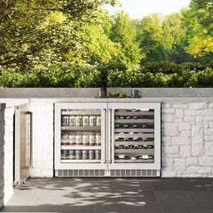 ZLINE 24 in. Touchstone Dual Zone 44 Bottle Wine Cooler - RWDO - The Home Selection