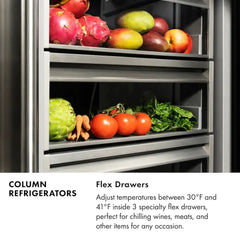 ZLINE 30 in. 16.7 cu. ft. Column Refrigerator - RCRV - The Home Selection