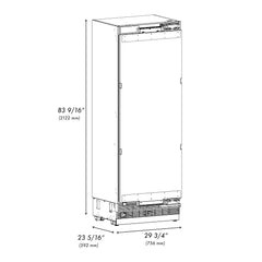 ZLINE 30 in. 16.7 cu. ft. Panel Ready Column Refrigerator - RBCRV - The Home Selection
