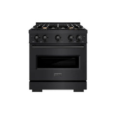 ZLINE 30 in. 4.2 cu. ft. Classic Gas Range with Convection Gas Oven with 4 Brass Burners - CGR - The Home Selection