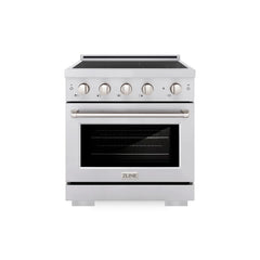 ZLINE 30 in. 4.2 cu. ft. Paramount Induction Range with 4 Element Cooktop and Electric Convection Oven - SINR - The Home Selection