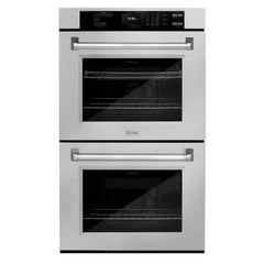 ZLINE 30 in. Autograph Edition Professional True Convection Double Wall Oven with Air Fry and Self Clean - The Home Selection