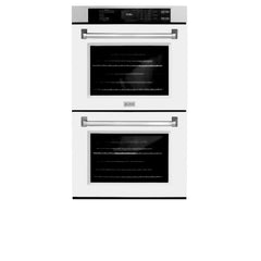 ZLINE 30 in. Autograph Edition Professional True Convection Double Wall Oven with Air Fry and Self Clean - The Home Selection