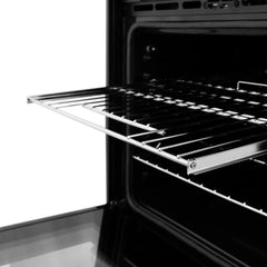 ZLINE 30 in. Autograph Edition Professional True Convection Single Wall Oven with Air Fry and Self Clean in DuraSnow® Stainless Steel - WASSZ-30 - The Home Selection