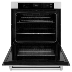 ZLINE 30 in. Professional True Convection Single Wall Oven with Air Fry and Self Clean in Stainless Steel - WAS-30 - The Home Selection