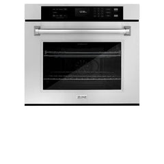 ZLINE 30 in. Professional True Convection Single Wall Oven with Air Fry and Self Clean in Stainless Steel - WAS-30 - The Home Selection