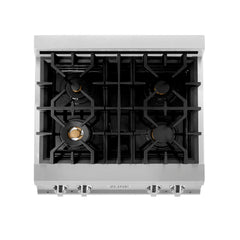 ZLINE 30" Porcelain Gas Stovetop with 4 Gas Burners - RT30 - The Home Selection