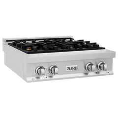 ZLINE 30" Porcelain Gas Stovetop with 4 Gas Burners - RT30 - The Home Selection
