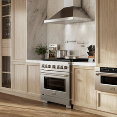 ZLINE 36 in. 5.2 cu. ft. 6 Burner Gas Range with Convection Gas Oven in Stainless Steel (SGR36) - The Home Selection