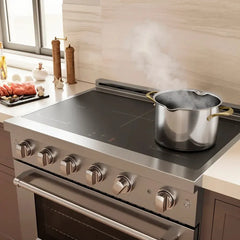 ZLINE 36 in. 5.2 cu. ft. Paramount Induction Range with 5 Element Cooktop and Electric Convection Oven - SINR - The Home Selection