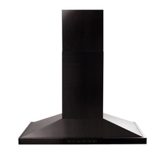 ZLINE 42" ZLINE CrownSound Ducted Vent Island Mount Range Hood in Black Stainless Steel with Built-in Bluetooth Speakers - BSGL2iNCRN-BT-42 - The Home Selection