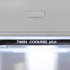 ZLINE 60" 32.2 cu. ft. Built-In 4-Door French Door Freezer Refrigerator with Internal Water and Ice Dispenser in Fingerprint Resistant Stainless Steel (RBIV-SN-60) - The Home Selection