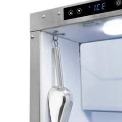 ZLINE Autograph Edition 15 in. Touchstone Clear Cube Ice Maker with Drain Pump and Solid Stainless Steel Door - ICCDZ-ST-15 - The Home Selection