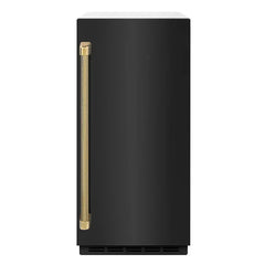 ZLINE Autograph Edition 15-Inch Touchstone Clear Cube Ice Maker w/ Drain Pump - ICCDZ-BS-15-K - The Home Selection