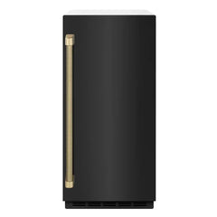 ZLINE Autograph Edition 15-Inch Touchstone Clear Cube Ice Maker w/ Drain Pump - ICCDZ-BS-15-K - The Home Selection