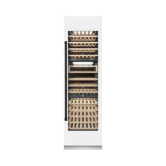 ZLINE Autograph Edition 24 in. 12.4 cu. ft. Triple Zone 100 Bottle Column Wine Cooler - RCWVZ - The Home Selection