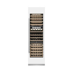 ZLINE Autograph Edition 24 in. 12.4 cu. ft. Triple Zone 100 Bottle Column Wine Cooler - RCWVZ - The Home Selection