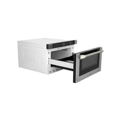 ZLINE Autograph Edition 24 in. 1.2 cu. ft. Built-in Microwave Drawer in Stainless Steel - MWDZ-1-H-K - The Home Selection