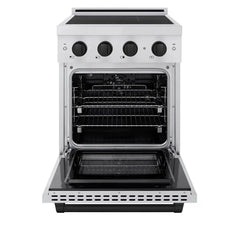ZLINE Autograph Edition 24 in. 3.2 cu. ft. Paramount Induction Range with 3 Element Cooktop and Electric Convection Oven - SINR - The Home Selection