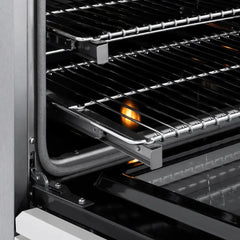 ZLINE Autograph Edition 24 in. 3.2 cu. ft. Paramount Induction Range with 3 Element Cooktop and Electric Convection Oven - SINR - The Home Selection