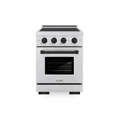 ZLINE Autograph Edition 24 in. 3.2 cu. ft. Paramount Induction Range with 3 Element Cooktop and Electric Convection Oven - SINR - The Home Selection