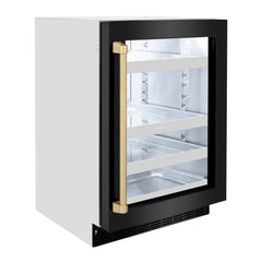 ZLINE Autograph Edition 24 in. Touchstone 151 Can Beverage Fridge - RBSO - The Home Selection