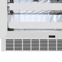 ZLINE Autograph Edition 24 in. Touchstone Dual Zone 44 Bottle Wine Cooler With Panel Ready Glass Door - RWDPOZ-24 - The Home Selection