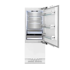ZLINE Autograph Edition 30 in. 16.1 cu. ft. Panel Ready Built-In Bottom Freezer Refrigerator with Water Dispenser and Ice Maker - RBIV - The Home Selection