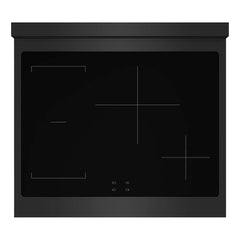 ZLINE Autograph Edition 30 in. 4.2 cu. ft. Paramount Induction Range with 4 Element Cooktop and Electric Convection Oven in Black Stainless Steel - SINRBZ - The Home Selection