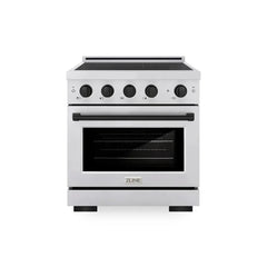 ZLINE Autograph Edition 30 in. 4.2 cu. ft. Paramount Induction Range with 4 Element Cooktop and Electric Convection Oven - SINR - The Home Selection