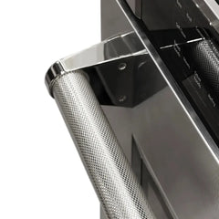 ZLINE Autograph Edition 30 in. Professional True Convection Double Wall Oven with Air Fry and Self Clean in Stainless Steel with Helix Handles - WADZ-30-KC - The Home Selection