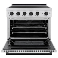 ZLINE Autograph Edition 36 in. 5.2 cu. ft. Paramount Induction Range with 5 Element Cooktop and Electric Convection - SINR - The Home Selection