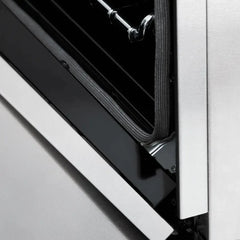 ZLINE Autograph Edition 60 in. 7.4 cu. ft. Legacy Dual Fuel Range with 9 Burner Gas Cooktop and 2 Electric Convection Ovens in DuraSnow® Stainless Steel - RASZ-SN-60 - The Home Selection
