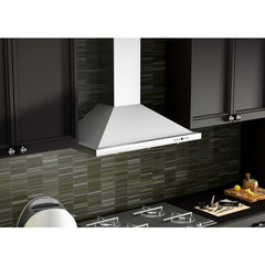 ZLINE Convertible Vent Wall Mount Range Hood in Stainless Steel with Crown Molding - KBCRN - The Home Selection