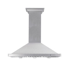 ZLINE Designer Series DuraSnow® Stainless Steel Wall Mount Range Hood - 8KBS - The Home Selection