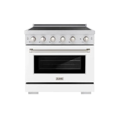 ZLINE Paramount Induction Range with 4 Element Cooktop and Electric Convection Oven - SINR - The Home Selection