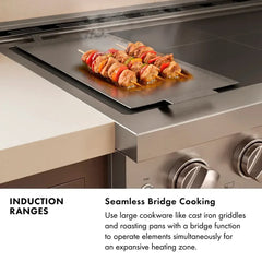 ZLINE Paramount Induction Range with 4 Element Cooktop and Electric Convection Oven - SINR - The Home Selection