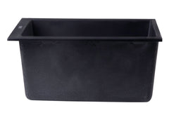 Alfi 17  Undermount Rectangular Granite Composite Kitchen Prep Sink - AB1720UM