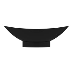 Alfi Black Matte 71  Solid Surface Resin Free Standing Hammock Style Bathtub - AB9991BM