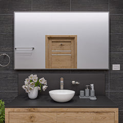 Alfi White 16  Egg Shape Above Mount Ceramic Sink - ABC913