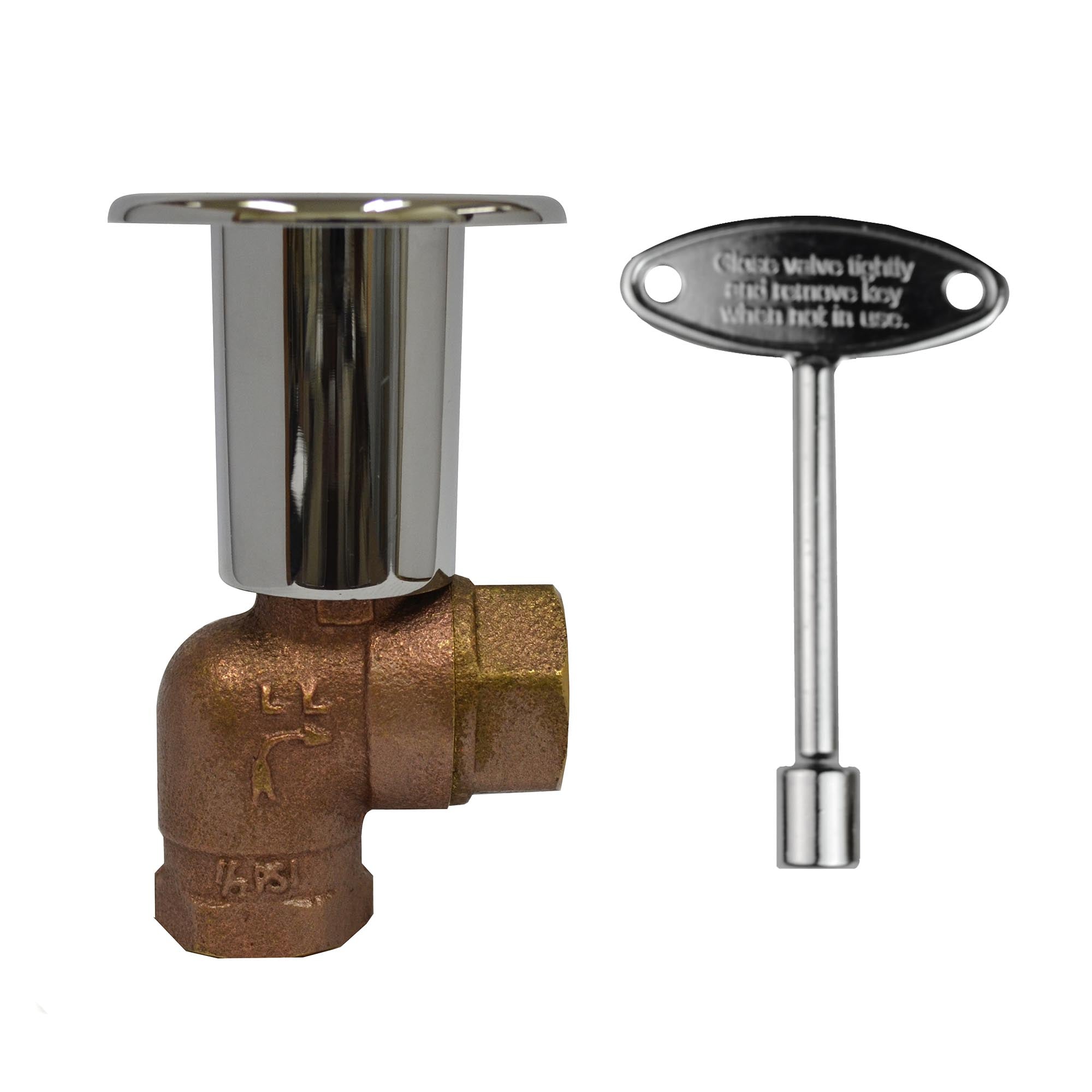 The Outdoor Plus 1/2” FULL FLOW BALL VALVE WITH 90° BEND - OPT-259FF
