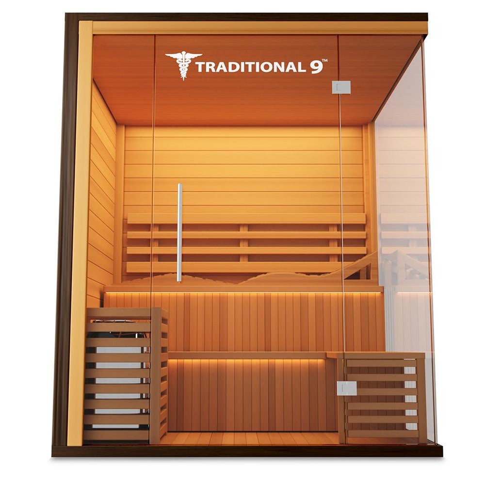 Medical Breakthrough 6 Person Traditional 9™ Steam Sauna