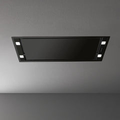 Falmec Stella Ceiling Liner Insert, with 600 CFM Motor (Motor Sold Separately), Electronic Control, LED Light, Metallic Grease Filter, Remote Control, Scotch Brite (AISI 304) Steel, and Perimeter Suction - FDSTEC6SS-R