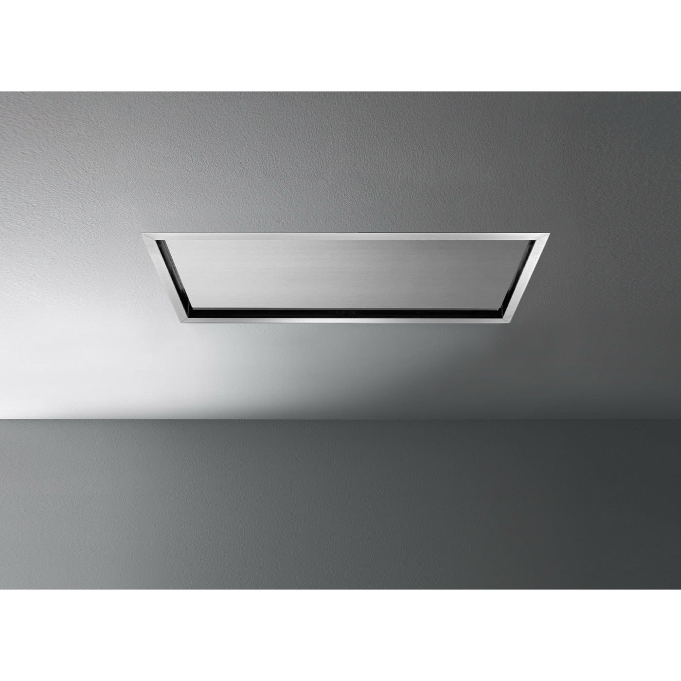 Falmec Nube Ceiling 36" Liner Insert,  with 600 CFM Motor (Motor Sold Separately), Electronic Control, Metallic Grease Filter, Scotch Brite Stainless Steel (AISI 304), Perimeter Suction, and Remote Control Included - FDNUB36C6SS-R