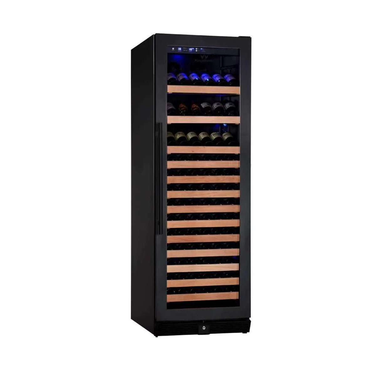 KingsBottle 24" Large Wine Cooler Refrigerator Drinks Cabinet 166 Bottle - KBU170WX