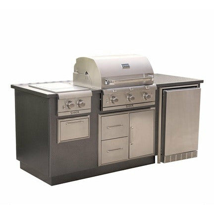 Saber R Series EZ Outdoor Kitchen - Silver - I50LK2015