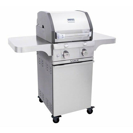 Saber Deluxe Stainless 2-Burner Gas Grill - R33CC0317