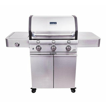 Saber Deluxe Stainless 3-Burner Gas Grill - R50CC0317