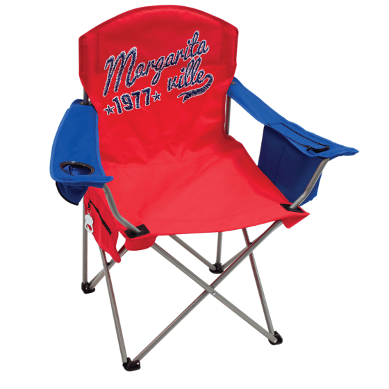 Margaritaville Quad Chair Island Lifestyle 1977 Blue Red